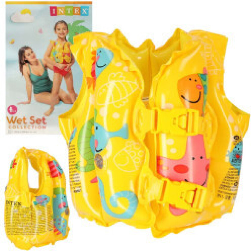 BESTWAY 59661 oppblåsbar redningsvest for barn