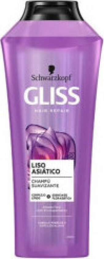 Gliss Total Repair Liso Asiático Shampoo 370ml