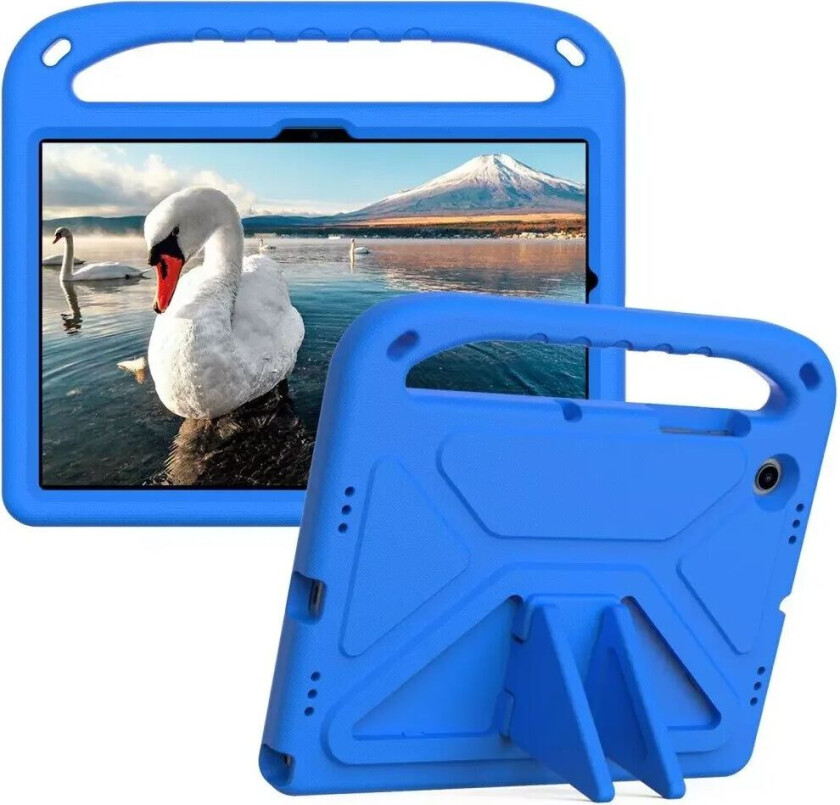 Samsung Galaxy Tab A8 10.5" (2021) EVA Skum Bakdeksel med Stativ - Blå