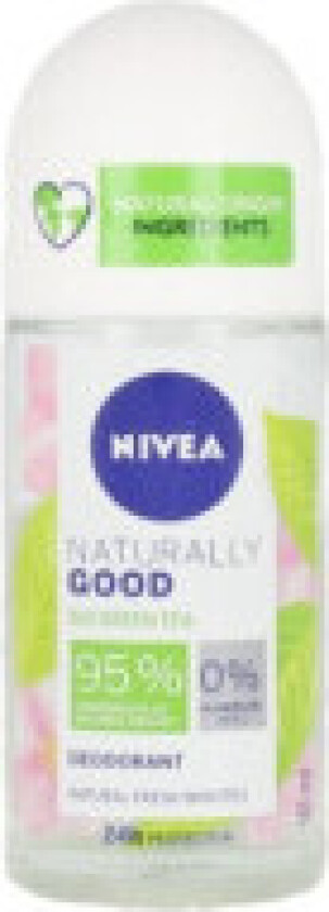 Naturally Good Green Tea Deodorant Roll-On 50ml