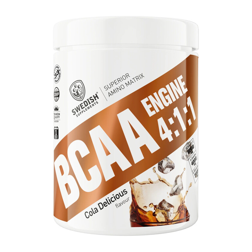 BCAA Engine 4:1:1 400g - Cola Delicious, sportsdrikk Cola