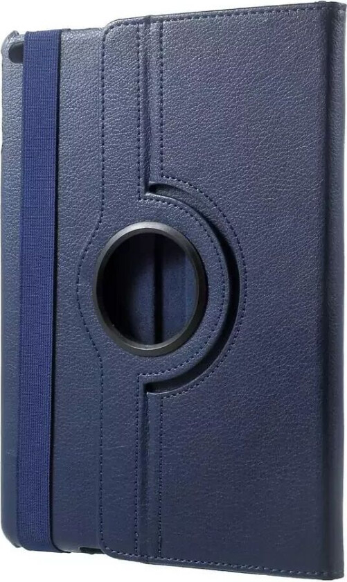 iPad 9.7 (2018-2017) / iPad Air / iPad Air 2 Tri-Fold PU Skinndeksel m. Apple Pencil Holder - Blå