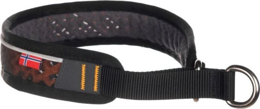 Non-stop Dogwear Rock Collar V2 XXXL, Black/Orange