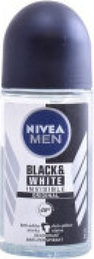 Men Black And White Ivisible Original Deodorant Roll-On 50ml