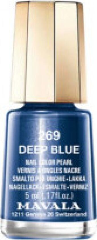 Mavala Nail Polish 269 Deep Blue 5ml