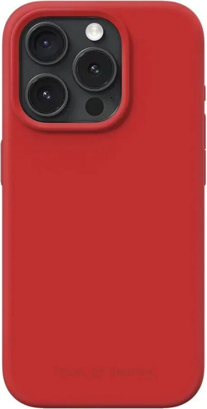 iDeal Of Sweden iPhone 15 Pro Silikon Deksel - Red
