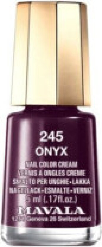 Mavala Nail Polish 245 Onix 5ml