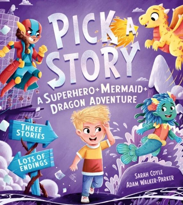 A SUPERHERO MERMAID DRAGON ADVENTURE av Sarah Coyle