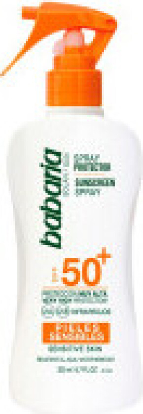 Sunscreen Spray For Sensitive Skin Spf50 200ml