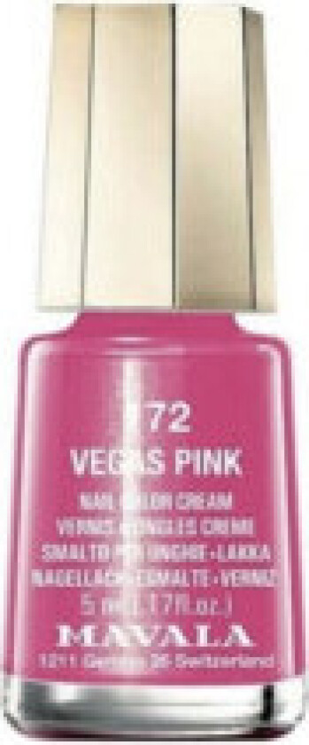 Mavala Nail Polish 172 Vegas Pink 5ml