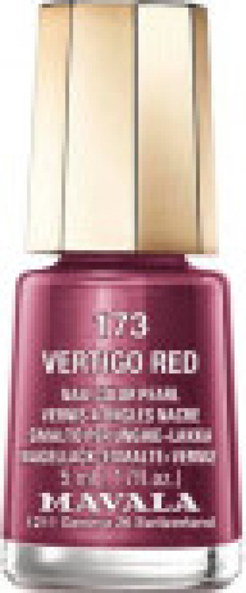 Mavala Nail Polish 173 Vertigo Red 5ml