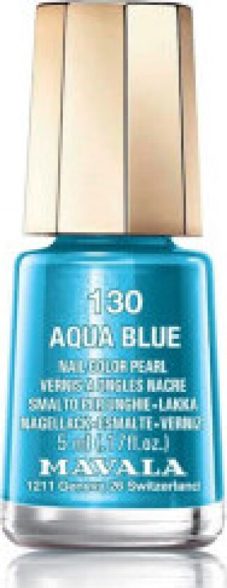 Mavala Nail Polish 130 Aqua Blue 5ml