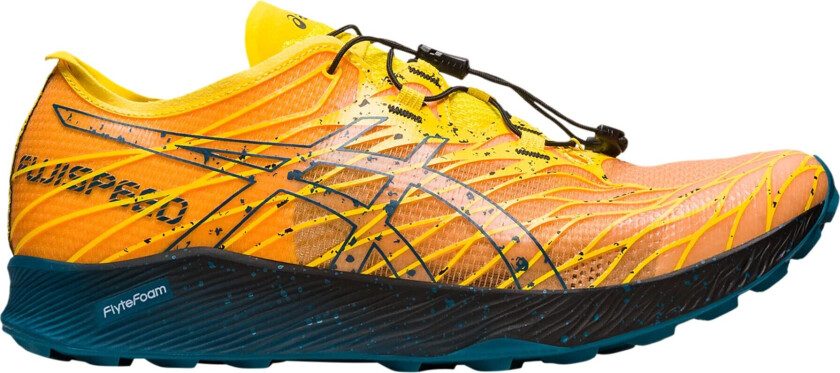 Asics FujiSpeed, løpesko, herre GOLDEN YELLOW/INK TE