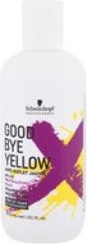 - Good Bye Yellow Neutralizing Shampoo - Shampoo neutralizing yellow tones for colored and highlighted