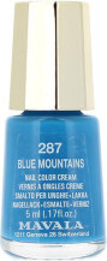 Mavala Nail Polish 287 Blue Mountains 5ml