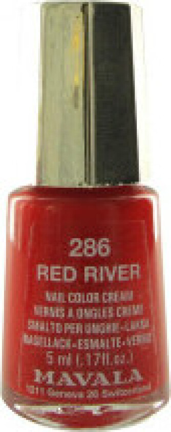 Mavala Nail Polish 286 Red River 5ml