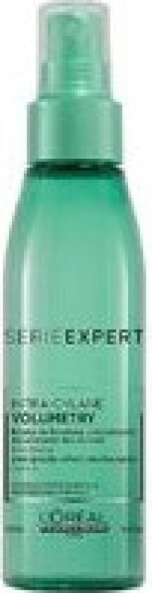 - Spray the hair volume Volumetry