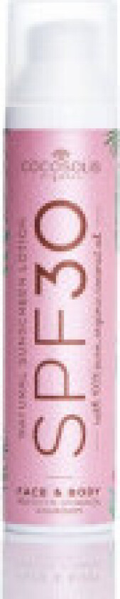 Natural Sunscreen Lotion Spf30 100ml