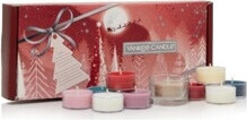 - Bright Lights Tealight Candle Gift Set with Candlestick 9.8g