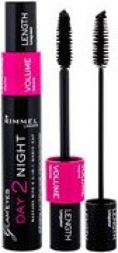 - Day 2 Night Mascara - Double mascara for extension and volume of lashes 9 ml