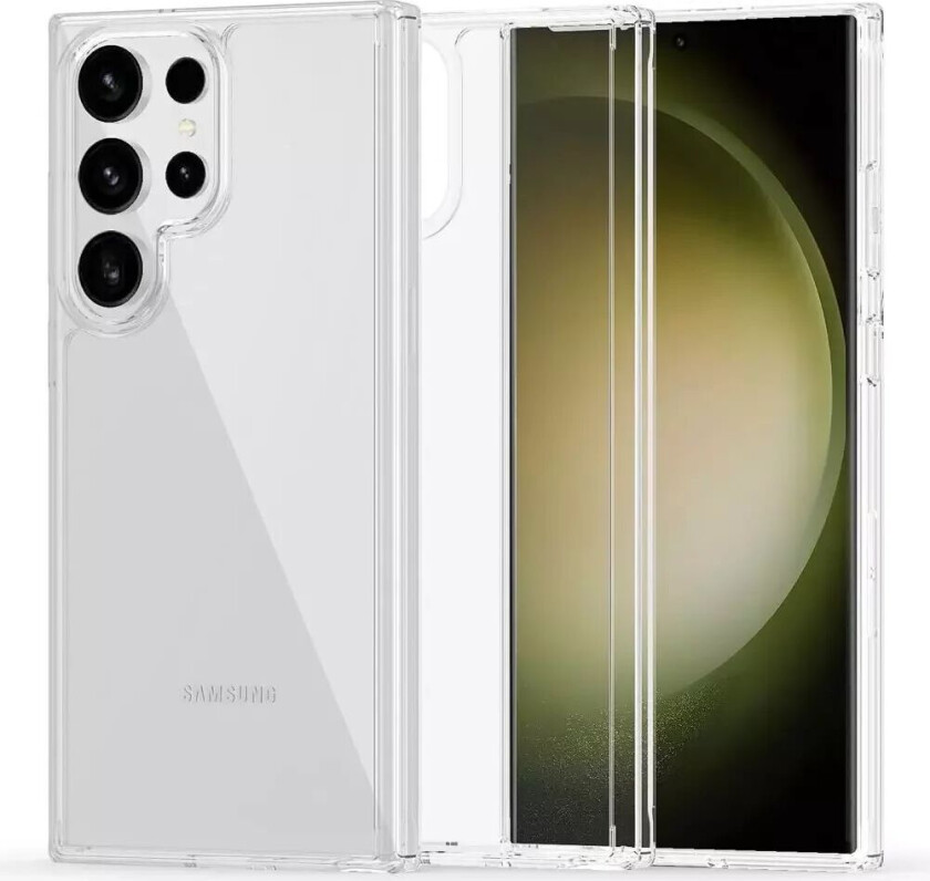 Tech-Protect Samsung Galaxy S23 Ultra Tech-Protect Flexair Hybrid Deksel - Gjennomsiktig