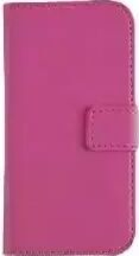Samsung Galaxy S3 Mini Kunst Skinn Flip Deksel - Pink