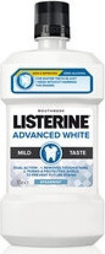 - Advanced White Mild Taste - Mouthwash with a whitening effect 1000ml