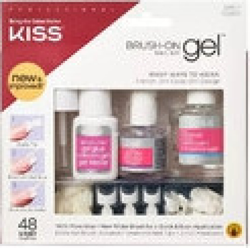 - Brush-On Gel Nail Kit