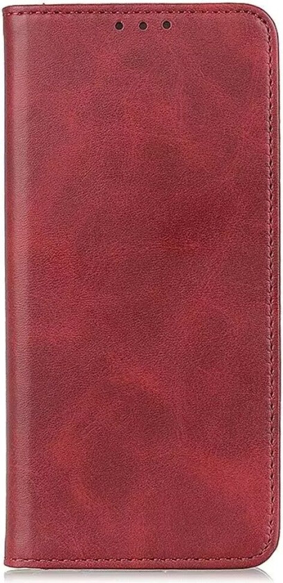 Samsung Galaxy S23 Magnetisk Flippdeksel med Lommebok - Rød