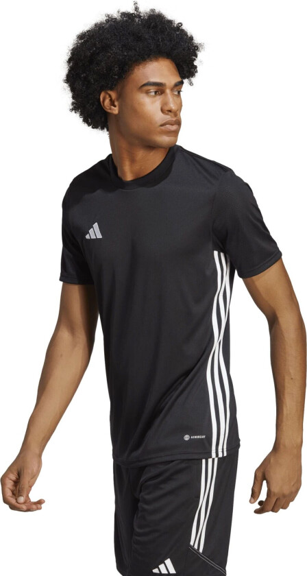 adidas Tabela 23 Jersey, t-skjorte, fotballtrøye, herre BLACK/WHITE