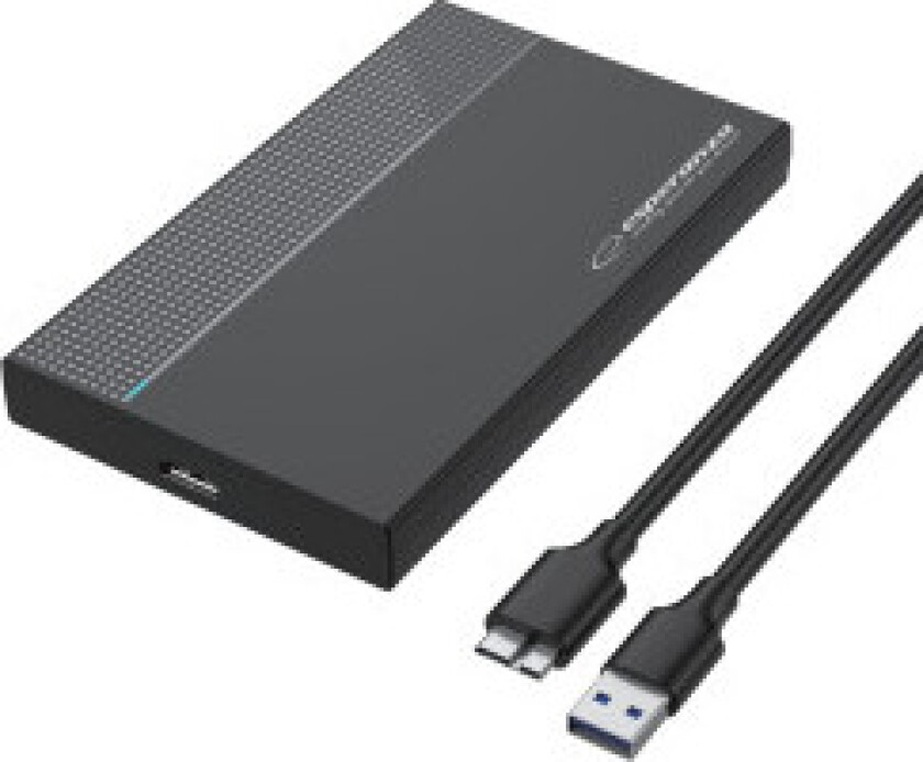 Ekstern Hdd/Ssd-deksel for 2,5" Hdd