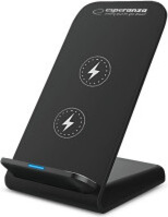 telefonstativ med trådløs lader 15W foton