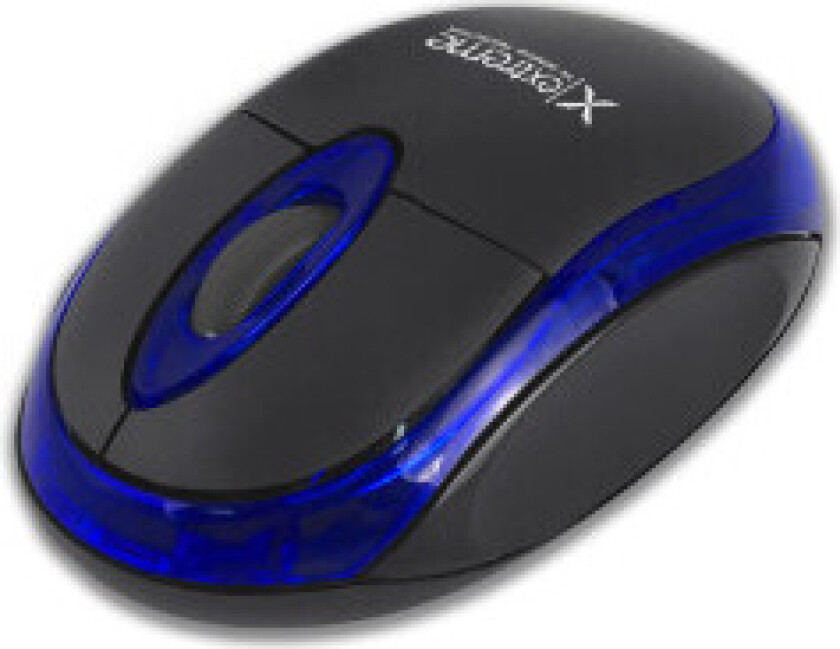 Ekstrem trådløs Bluetooth optisk mus 3D Cyngus blå