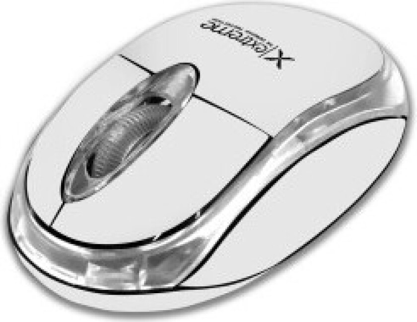 Ekstrem trådløs Bluetooth optisk mus 3D Cyngus Hvit