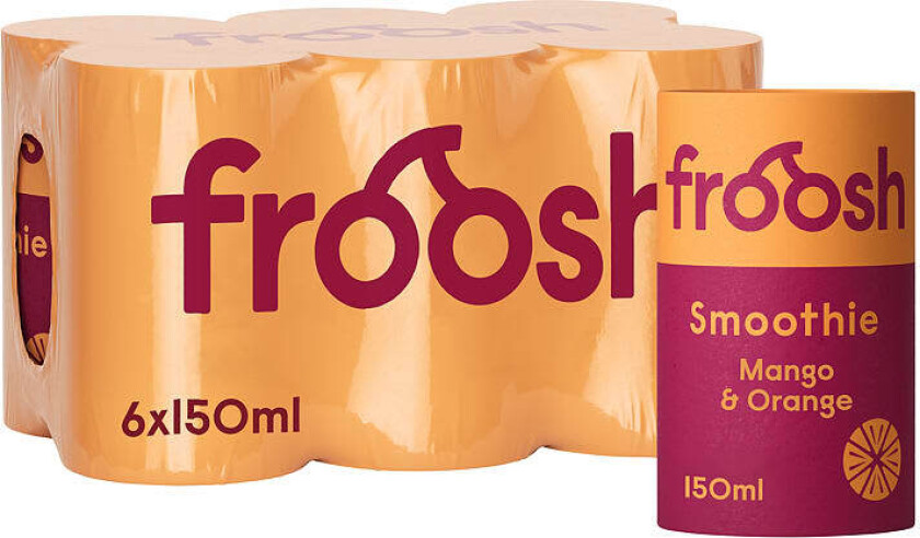 Froosh Shorty Mango&Appelsin 150mlx6 boks