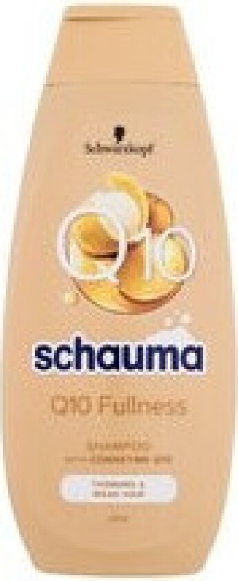 - Schauma Q10 Fullness Shampoo - For Women, 400 ml