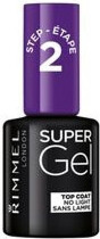 - Super Gel Top Coat - Nail Polish 12 ml