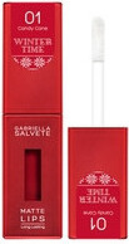 - Winter Time Matte Lips Lipstick - Dlouhotrvající tekutá rtěnka s matným efektem 4,5 ml