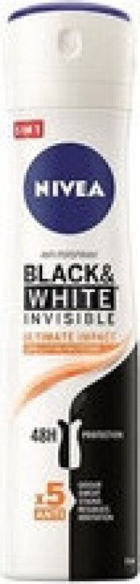 - Black & White Invisible Ultimate Impact - Antiperspirant spray 150ml