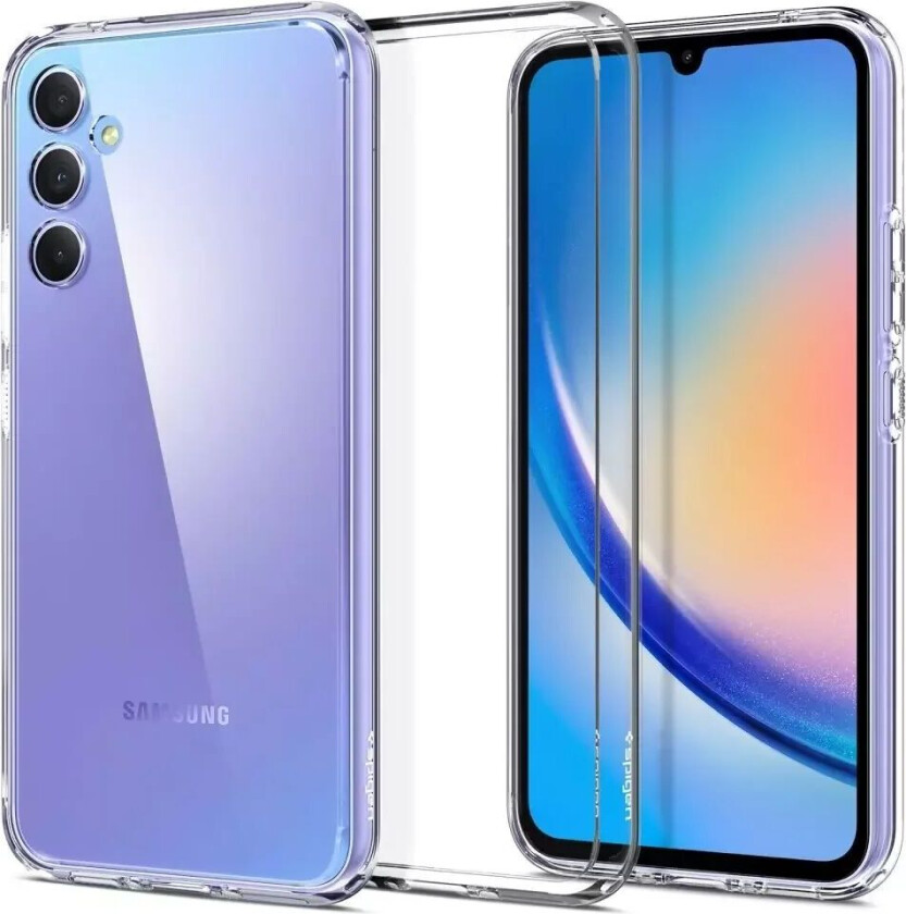 Samsung Galaxy A34 (5G) Ultra Hybrid Deksel - Gjennomsiktig
