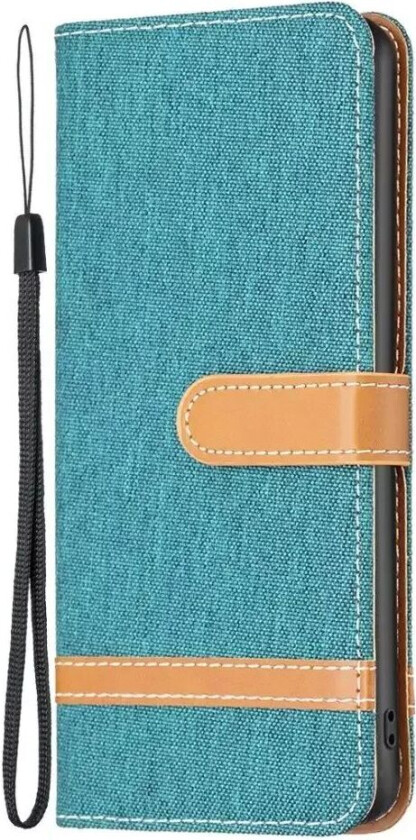 iPhone 14 Pro Max Skinn Flip Deksel - Grønn