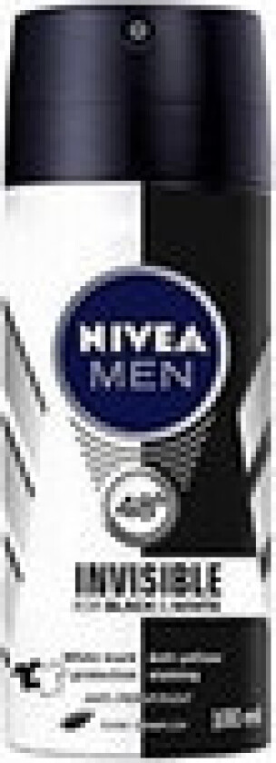 - Invisible For Black & White Antiperspirant for Men in Spray 100ml