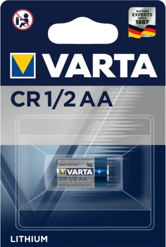 CR1/2AA / 1/2AA 3V litiumbatteri