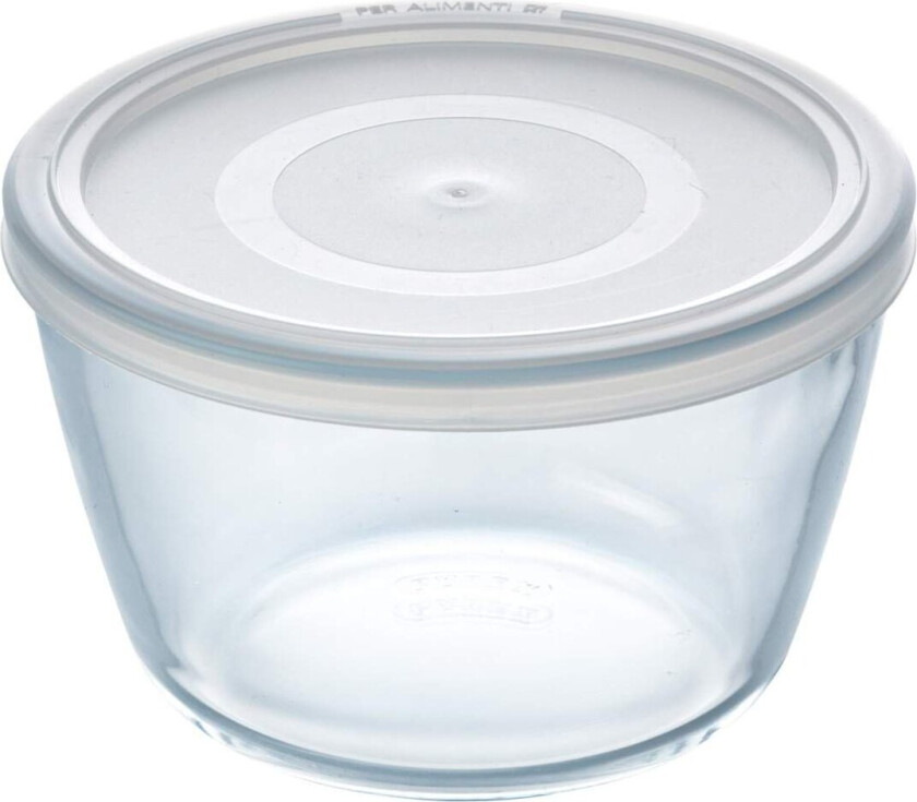Rund form med plastlokk 12cm/0,6L Cook&Freeze