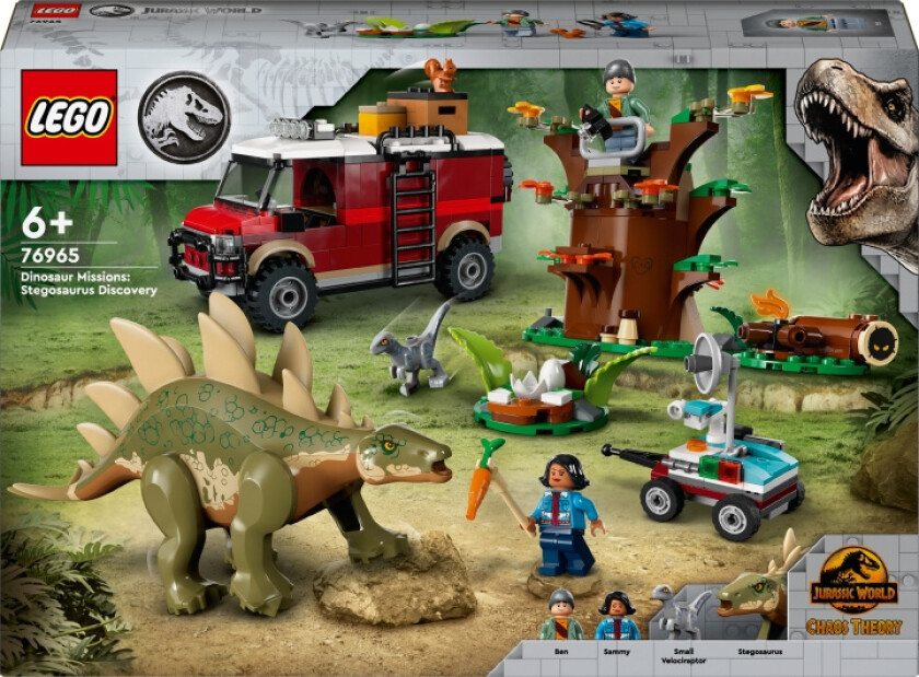 LEGO Jurassic World 76965 - Dinosauroperasjoner: Stegosaurus