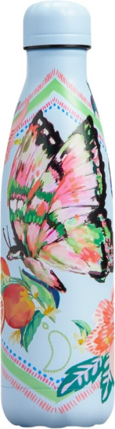 Chilly's termoflaske, Tropical Skecthbook Butterfly