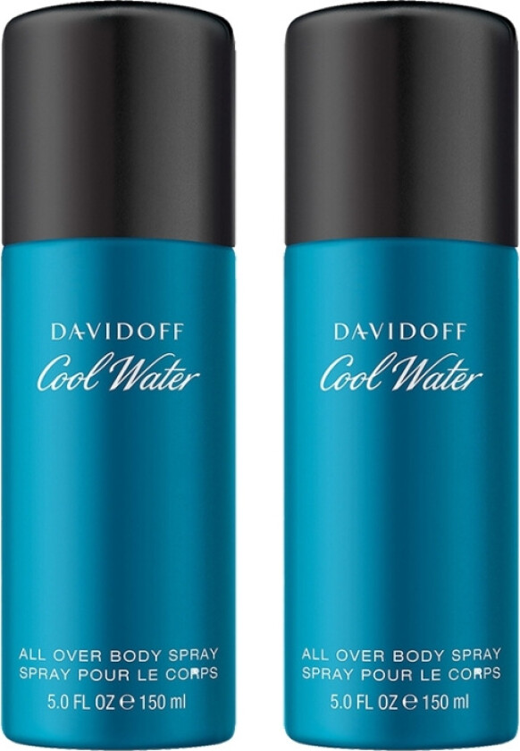 2-pack  Cool Water Body Spray 150ml