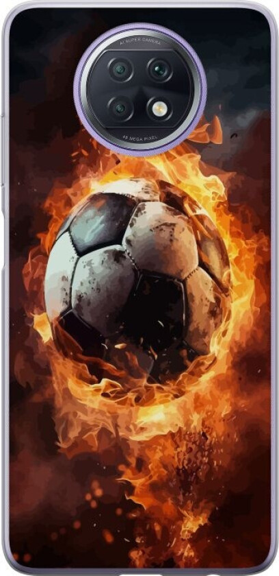 Mobildeksel til Xiaomi Redmi Note 9T med Fotball motiv