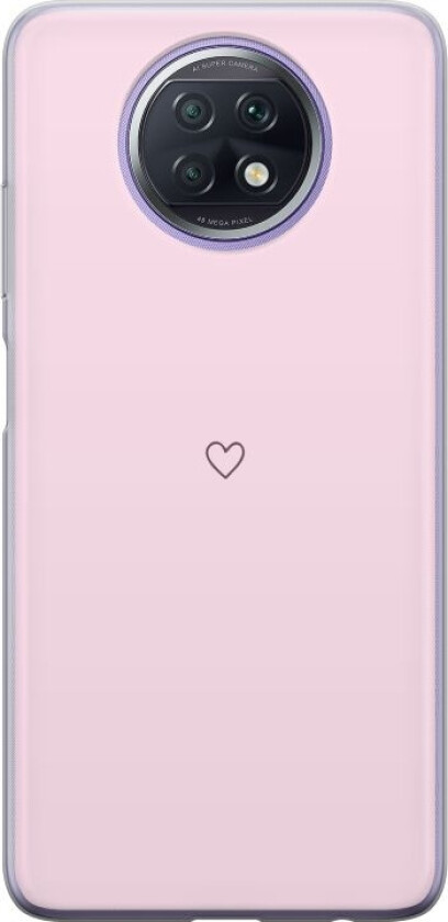 Mobildeksel til Xiaomi Redmi Note 9T med Hjerte motiv