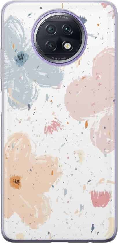 Mobildeksel til Xiaomi Redmi Note 9T med Blomster motiv